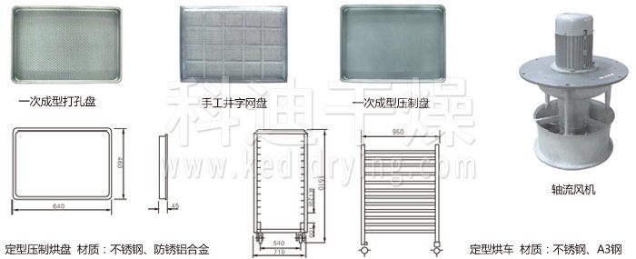 Hot air circulation oven accessories